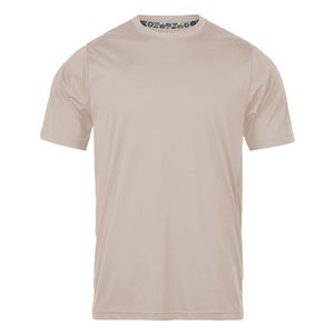 تی شرت آستین کوتاه مردانه رانژ مدل ساده 23RA05 - 413 رنگ کرم